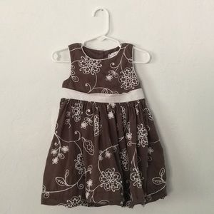 Embroidered Floral Dress